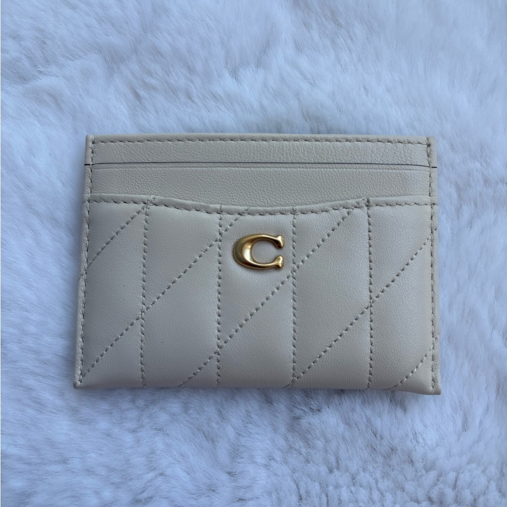 Essential card case, coach